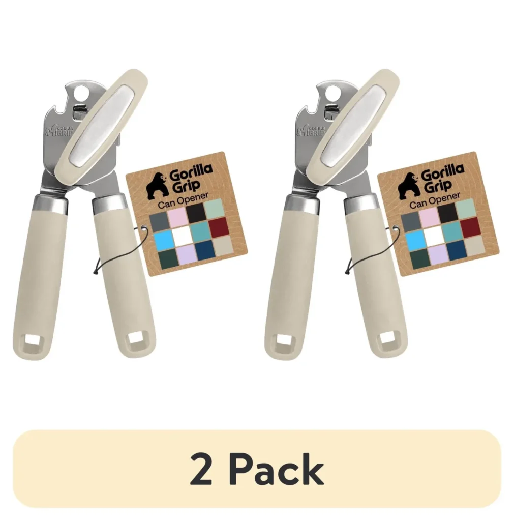 Gorilla Grip Manual Can Opener in Almond