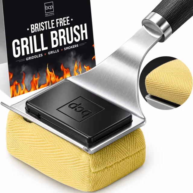 Best Choice Products Bristle-Free Grill Brush and Scraper