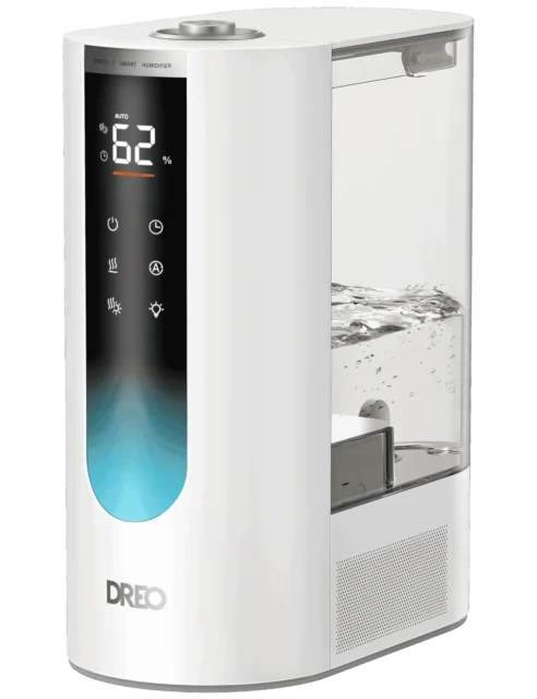 DREO 6L Warm & Cool Mist Humidifier for Room, White