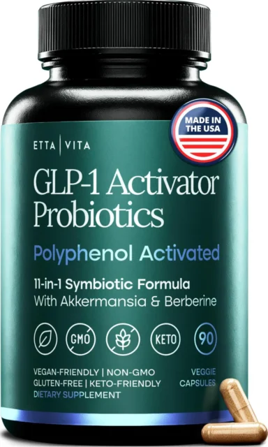 GLP-1 Support Supplement with Akkermansia
