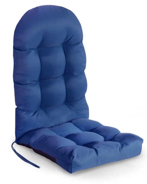 GREENVINES Adirondack Chair Cushion, Polyester, Blue