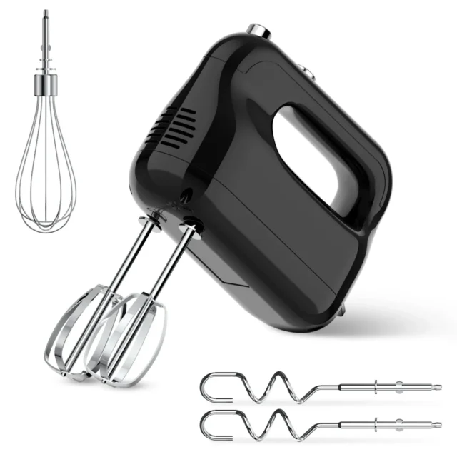 Hivroo Electric Hand Mixer, 5-Speed