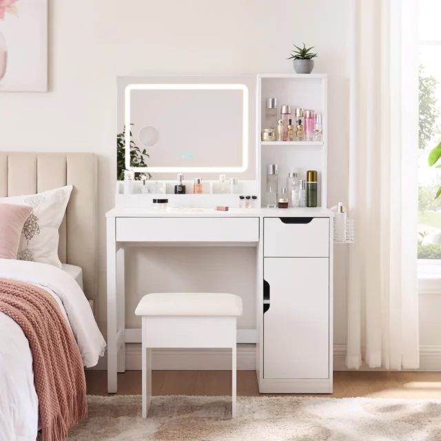 Mainstays Get Ready, 2-Piece, White Finish
