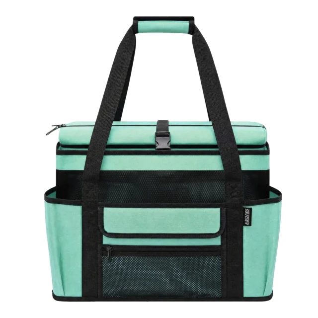 MYDAYS Beach Tote Bag with Cooler Compartment