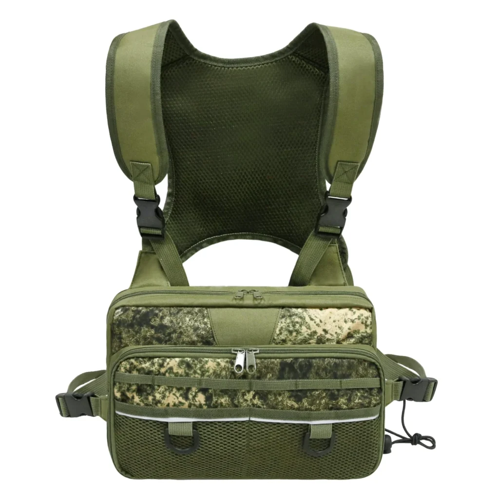 MYDAYS fishing chest pack in green