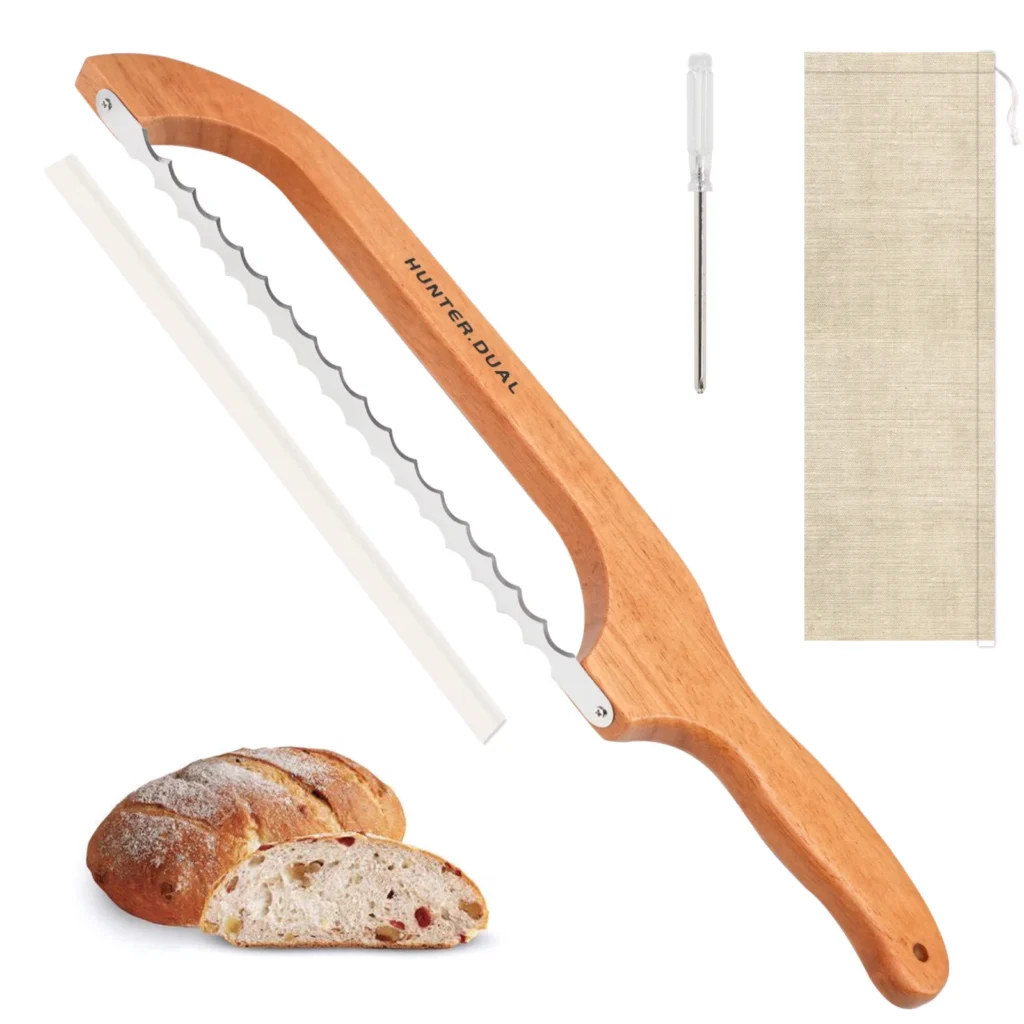 NULAS bread knife in orange