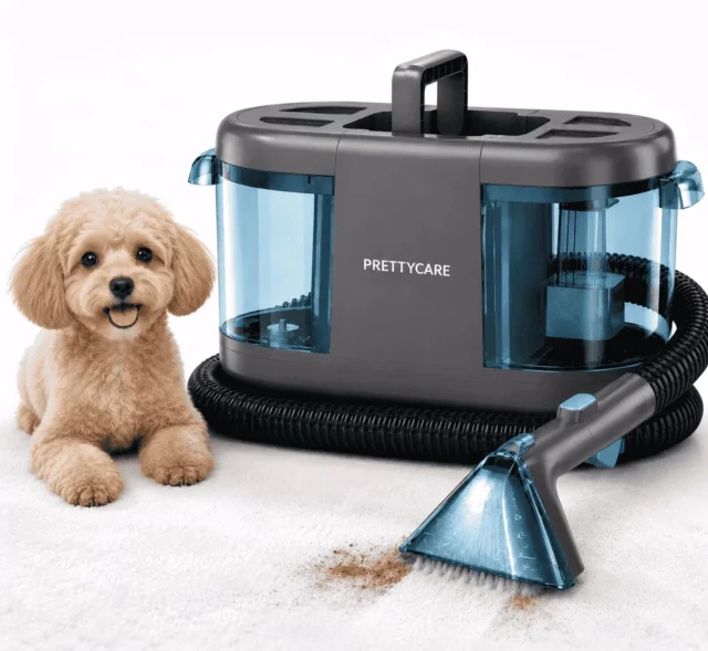 PrettyCare Portable Carpet Cleaner Machine 20Kpa BY32A