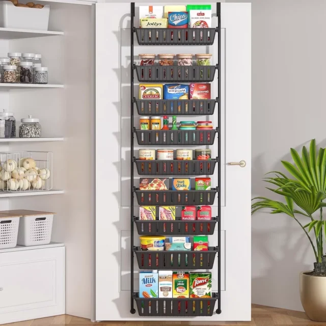 TAIMASI 9-Tier Over The Door Pantry Organizer