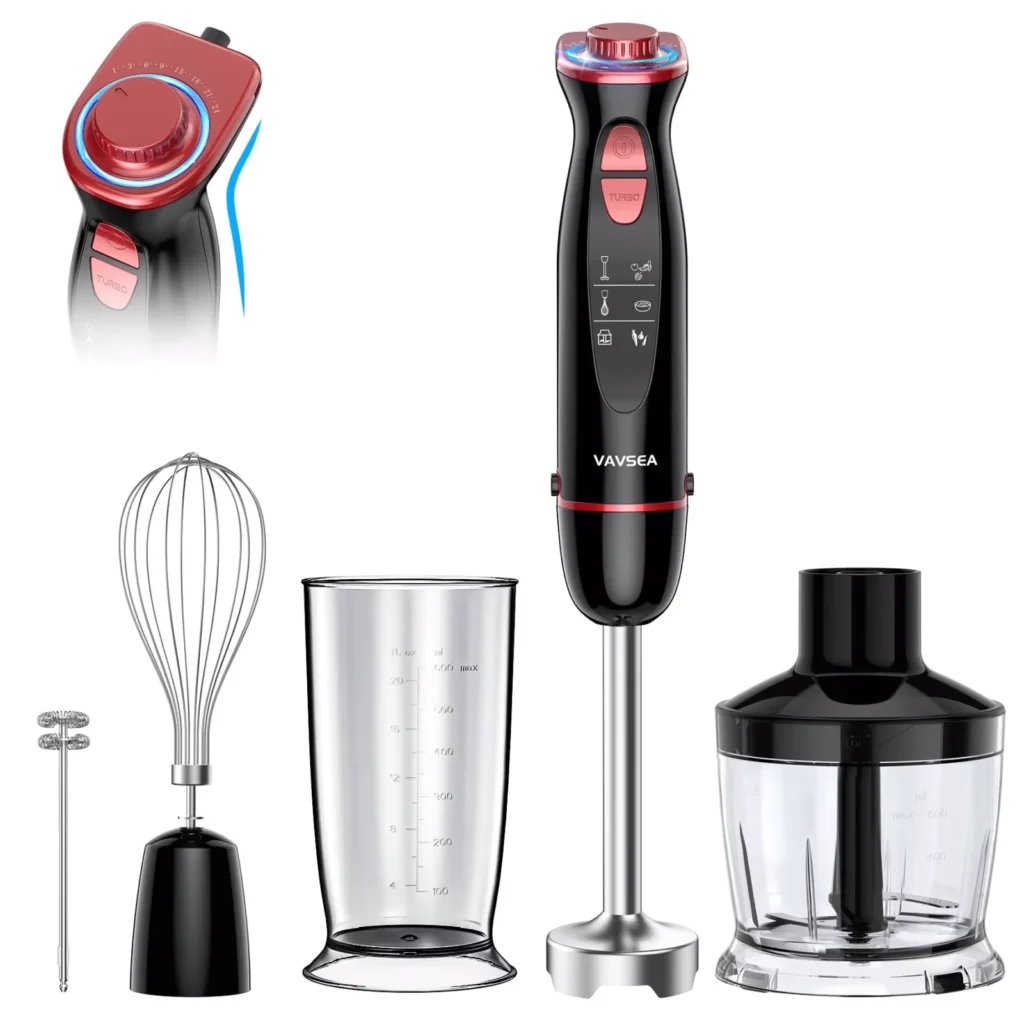 VAVSEA immersion blender in black