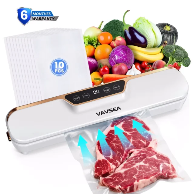 VAVSEA Vacuum Sealer, 62Kpa Food Sealer Machines
