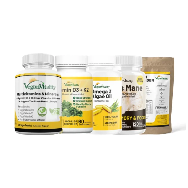 Vegan Vitality 6 Months Complete Wellness Bundle