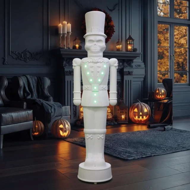Way To Celebrate DIY Animated Giant Skeleton Nutcracker