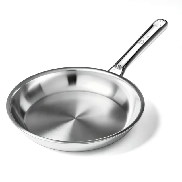 COOKER KING 10 Inch Tri-Ply Stainless Steel Pan