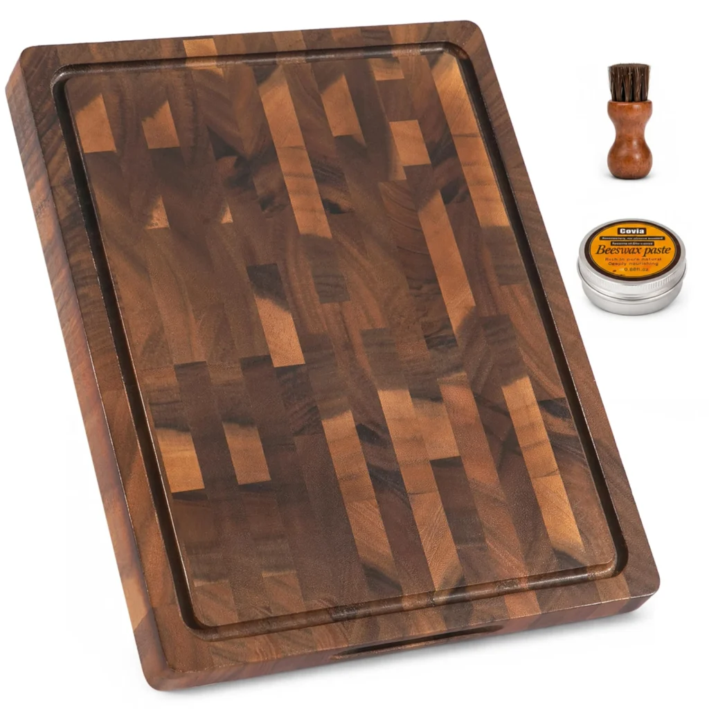 THETCHRY walnut rectangular cutting board