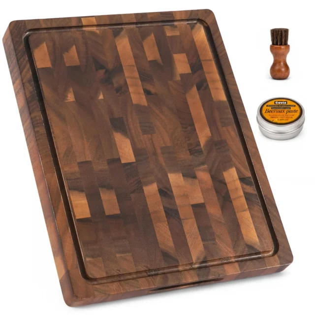 THETCHRY Cutting Boards Walnut 17″×13″×1″